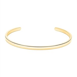Armring i forgyldt Stål - Mulighed for gravering