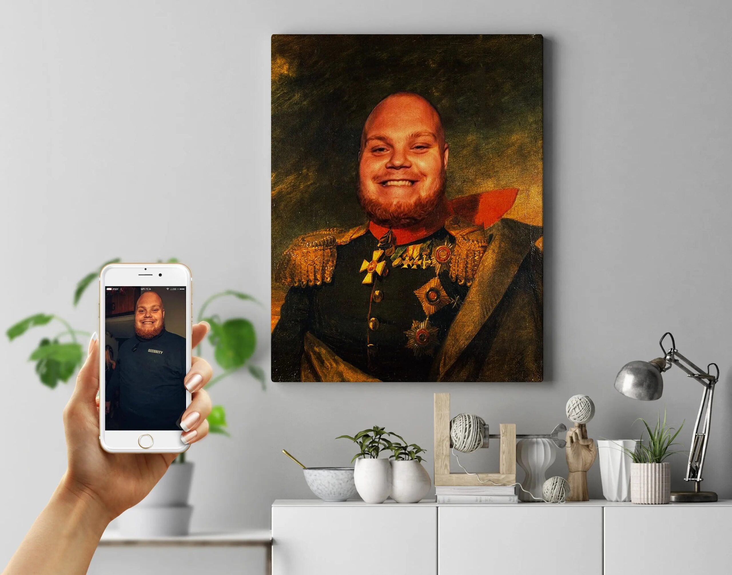 Generalen 5 - Royal portræt efter dine fotos