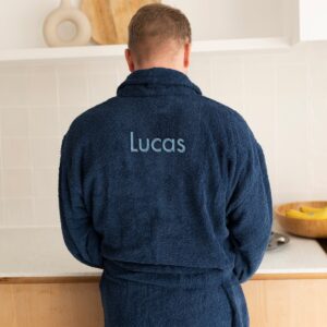 Badekåbe til mænd - Blå L / XL