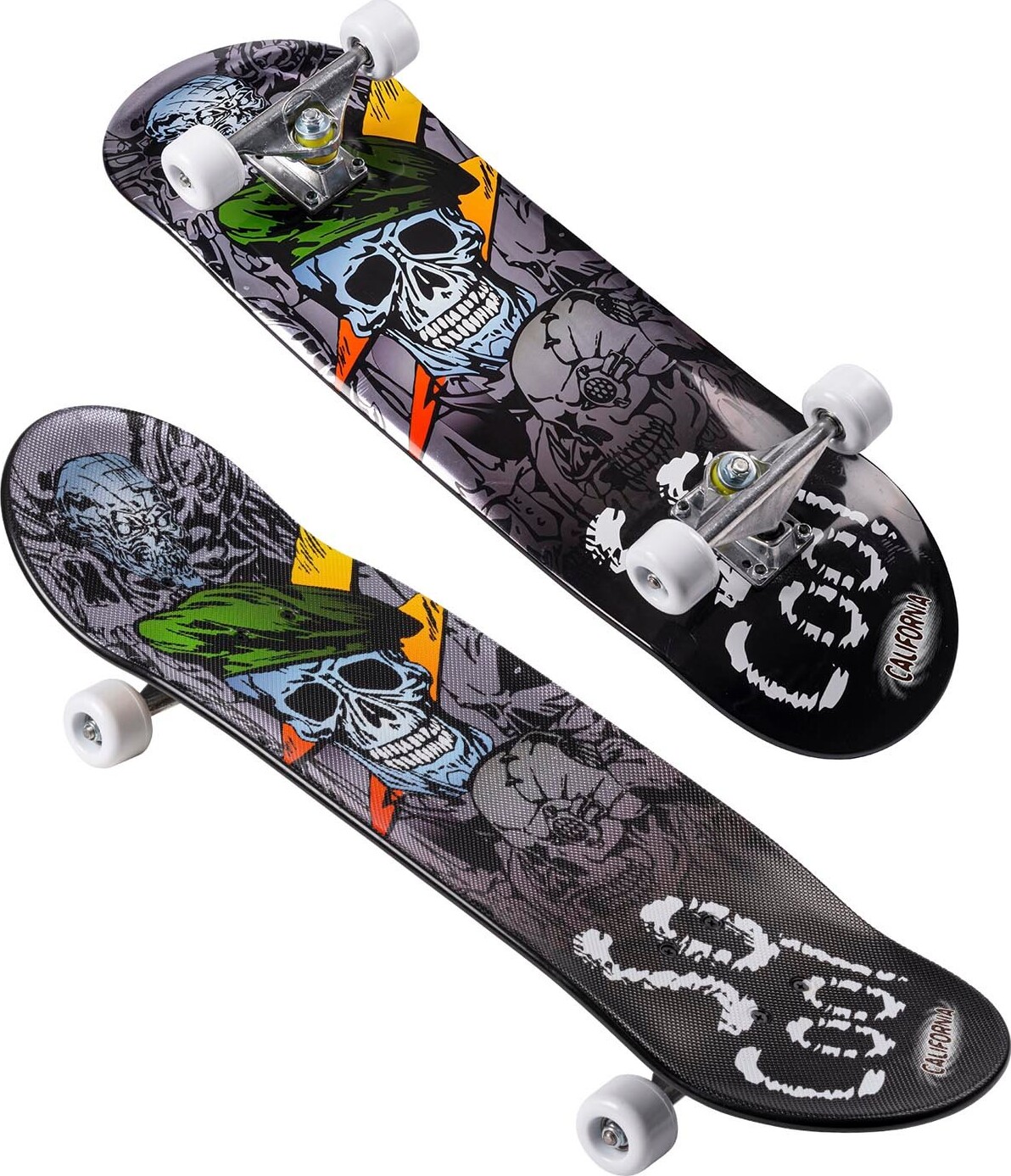 California - Skateboard - Sort - 71 Cm
