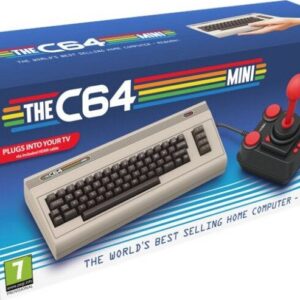 Commodore 64 Mini Spillekonsol Med 64 Spil - Klassisk Joystick