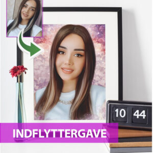 Indflyttergave - Dream portræt efter dine fotos