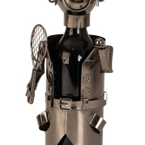 Metal Vinholder - Tennisspiller