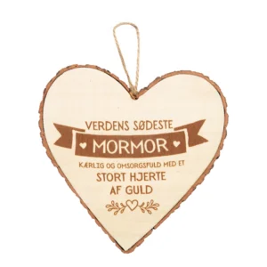 Træhjerte VERDENS SØDESTE MORMOR