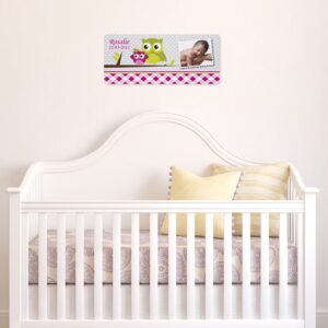 Baby navn plaque - Girl