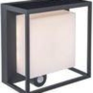 Curtis solcellelampe væg led, 300 lumen, 3000 kelvin.