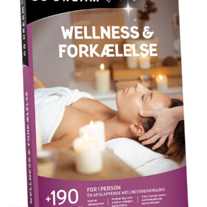 Go Dream WELLNESS & FORKÆLELSE 499- Oplevelsesgaver WELLNESS - Læn dig tilbage og nyd en helt fantastisk og afstressende luksus ansigtsbehandling