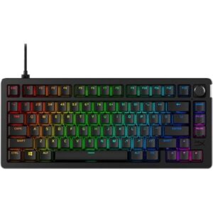 HyperX Alloy Rise Gaming Keyboard 75 - AZERTY - Gaming Tastatur - Fransk - Sort