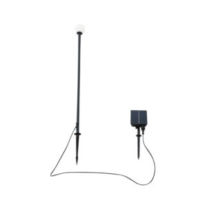 Lindby - Freydis Solcellelampe w/Jordspyd Sort