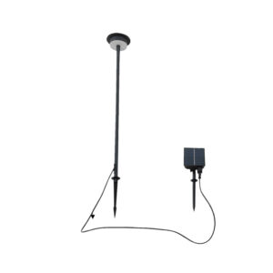 Lindby - Lyris Solcellelampe w/Jordspyd Sort