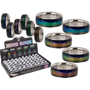 Mood Ring Waves Stainless Steel