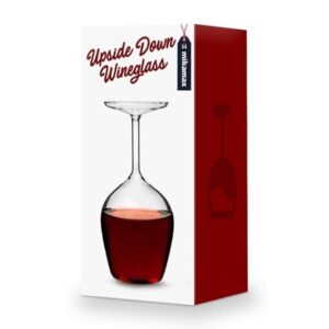 Novelty Upside Down Wineglass