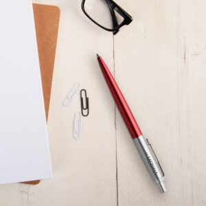 Parker kuglepen med gravering - Jotter - Rød (højre hånd)