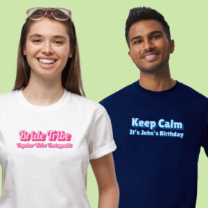 Personlig T-shirt med Egen tekst