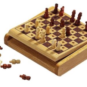 Skak Mini rejsesæt 12mm 100% FSC