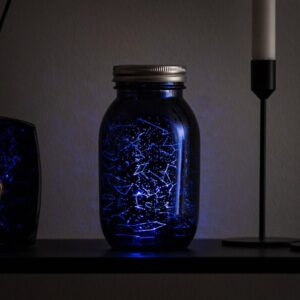 Solcellelampe med Stjernehimmel