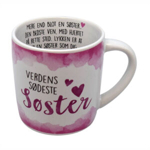 Verdens sødeste søster krus