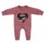 Babyplaysuit med tryk – Pink – 62/68