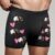 Boxershorts med foto – Størrelse Large – Sort