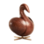 Brainchild – Svane Figuren – Mahogni/Messing