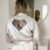 Kimono med navn – Hvid
