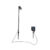 Lindby – Myric Solcellelampe w/Jordspyd Sort