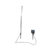 Lindby – Sabriel Straight Solcellelampe Sort