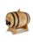 Mikamax Wooden Barrel Dispenser